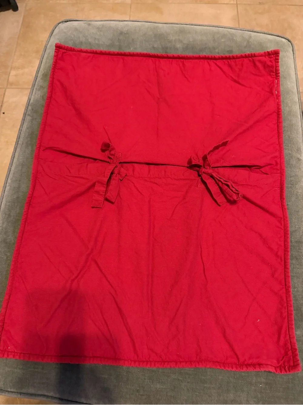 2 Pottery Barn Georgia Quilted Shams 20”x25” EUC